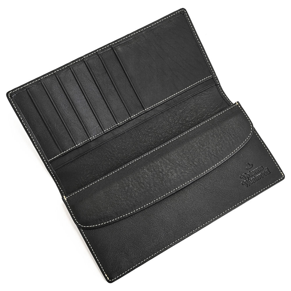 ヴィヴィアンウエストウッド 財布 長財布 黒(ブラック) Vivienne