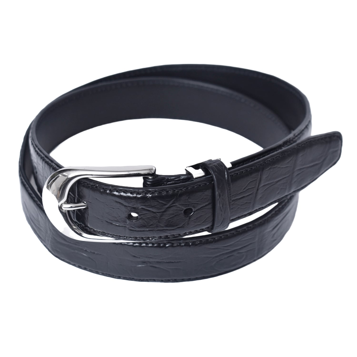 メンズ ベルト クロコダイル 本革 ワニ革 レザーベルト 細め 29mm 30mm