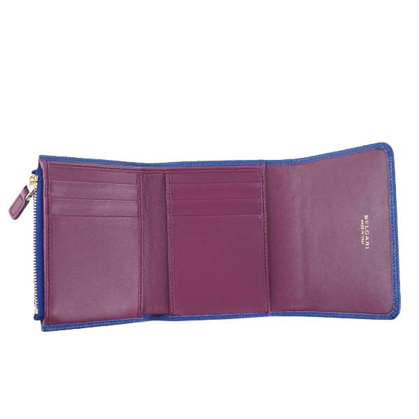 ブルガリ BVLGARI 財布 三つ折り財布 ミニ財布 287275 WALLETS ZIP
