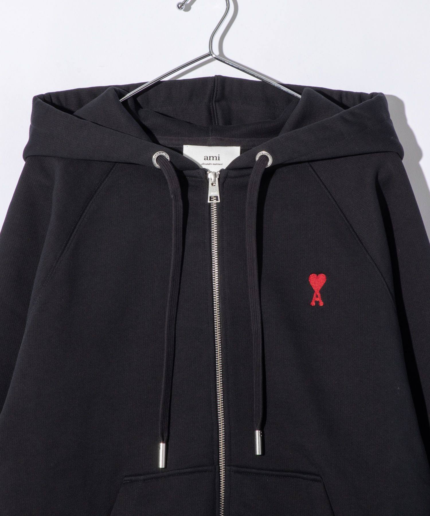 アミ パリス AMI PARIS USW415.747 パーカー ADC ZIPPED HOODIE メンズ
