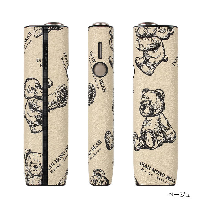 iqos イルマi ケース iqos iluma oneケース PUレザー テディベア くま