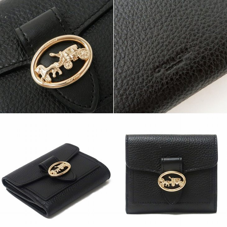 コーチ COACH 財布 レディース 二つ折り財布 ホースキャリッジ 馬車