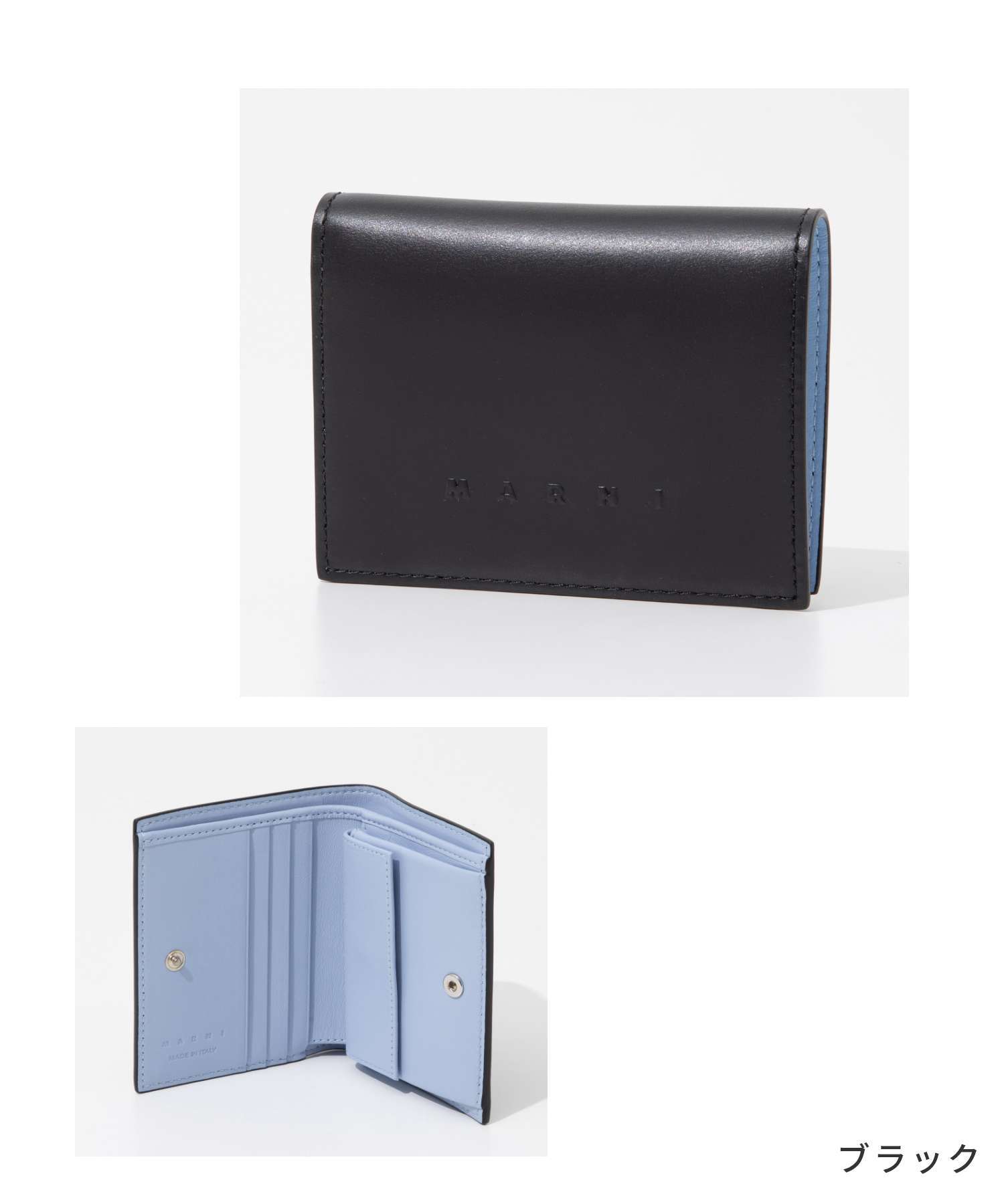 マルニ MARNI PFMI0098Q0 P5298 二つ折り財布 BIFOLD メンズ ビル