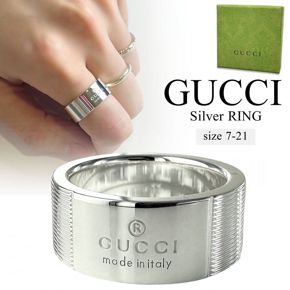 GUCCI グッチ リング 指輪 メンズ 父の日 レディース 母の日 ユニ