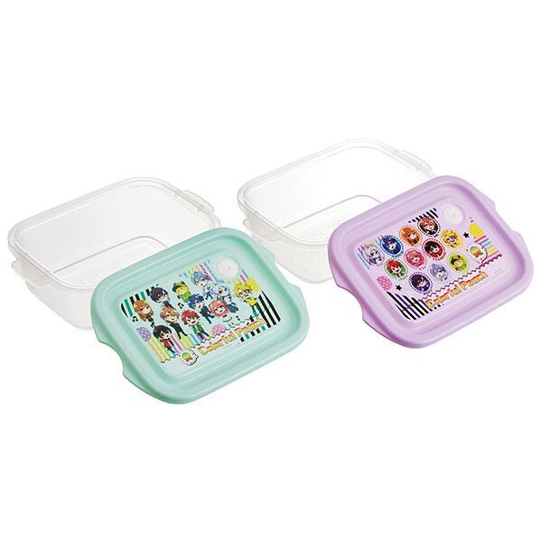 カラフルピーチ 25 抗菌 シールボックス 500ml 2個入 スケーター ※送料