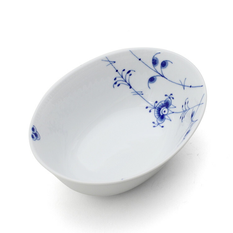 ロイヤルコペンハーゲン 2500 ブルーパルメッテ 033 オーバルボウル