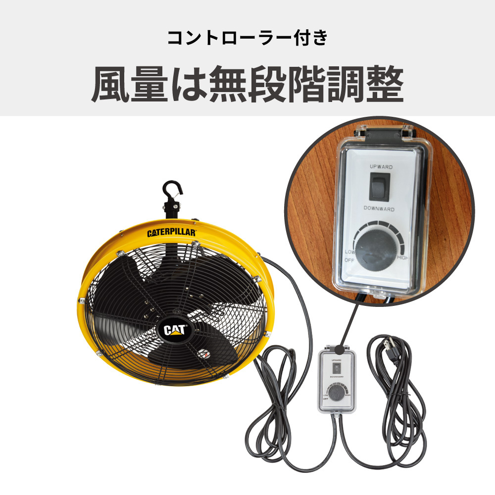 新機種登場！】 CAT サーキュレーター HVCF-14S-DC 35cm 保証付き 工業