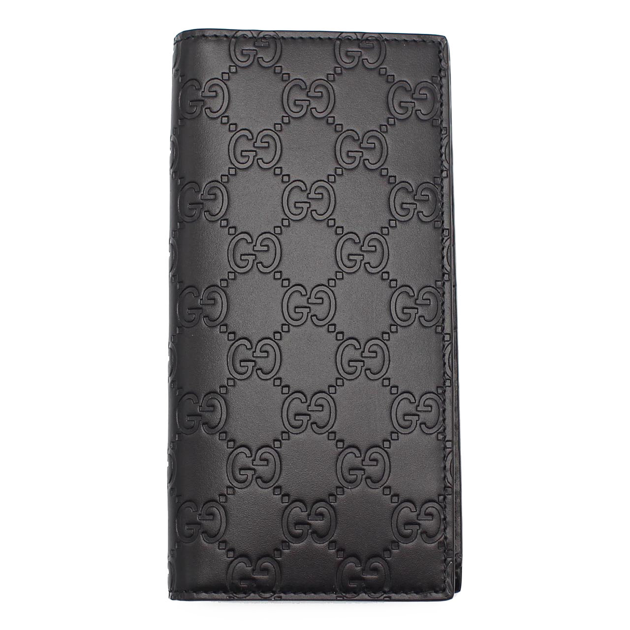 グッチ GUCCI 長財布 779828 CWC1N 1000 ブラック グッチシマ GG
