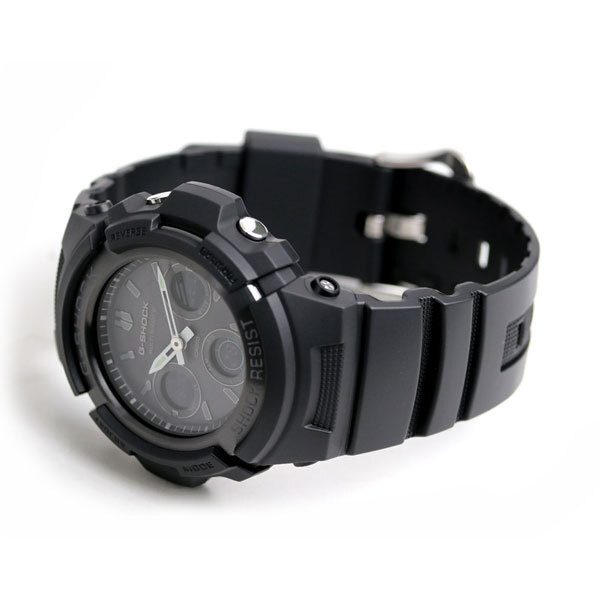 gショック ジーショック G-SHOCK ブラック 電波 ソーラー AWG-M100B