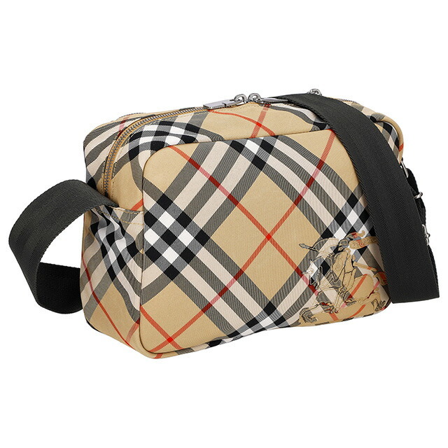 バーバリー ショルダーバッグ メンズ ブランド BURBERRY チェック