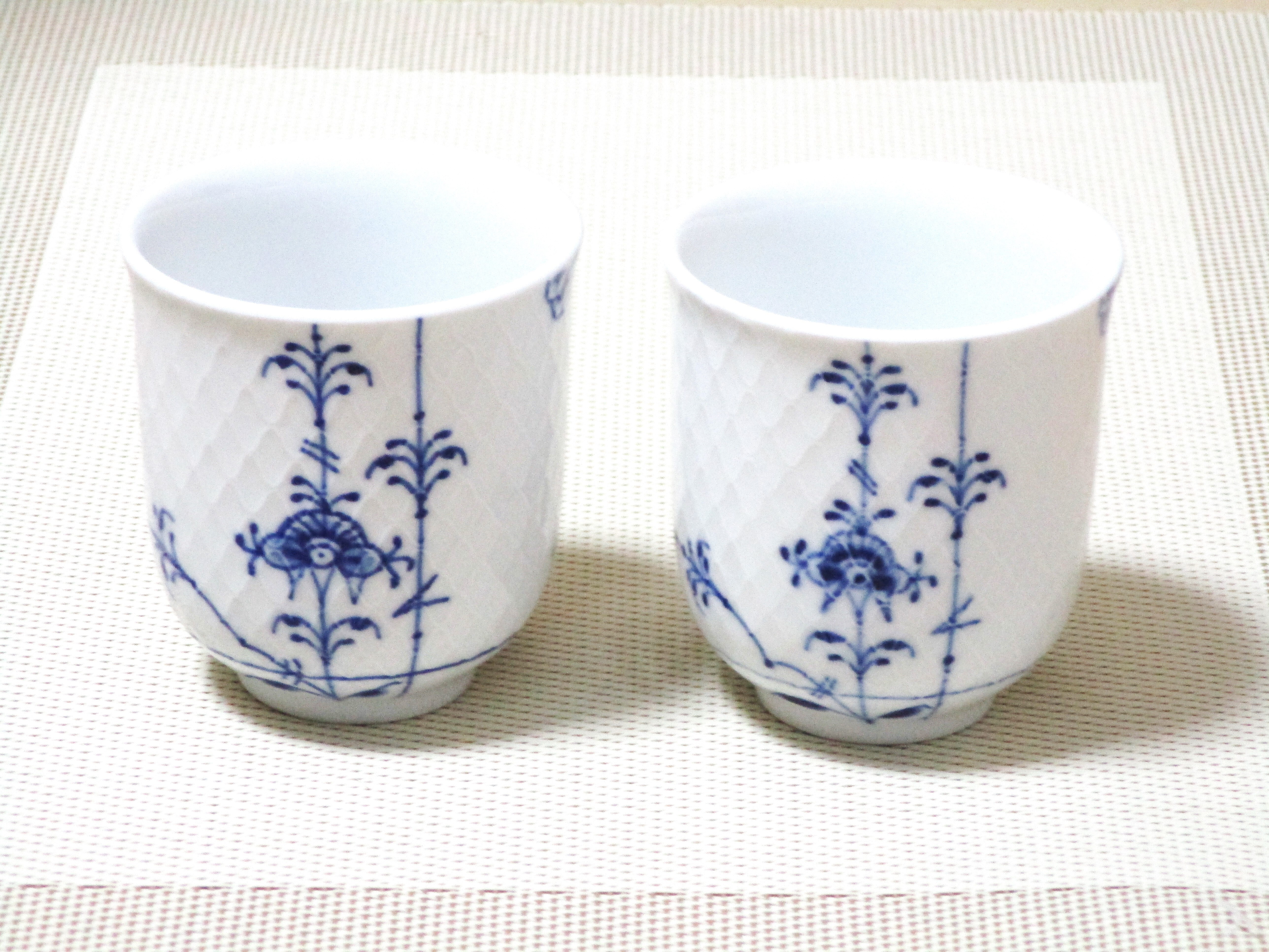 ロイヤルコペンハーゲンROYAL COPENHAGEN ブルーパルメッテ カップ