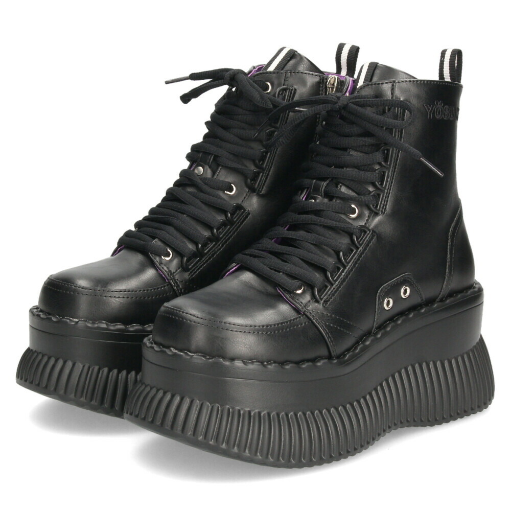 ブーツ レディース 厚底 靴 ヨースケ YOSUKE 4460084 ショートブーツ