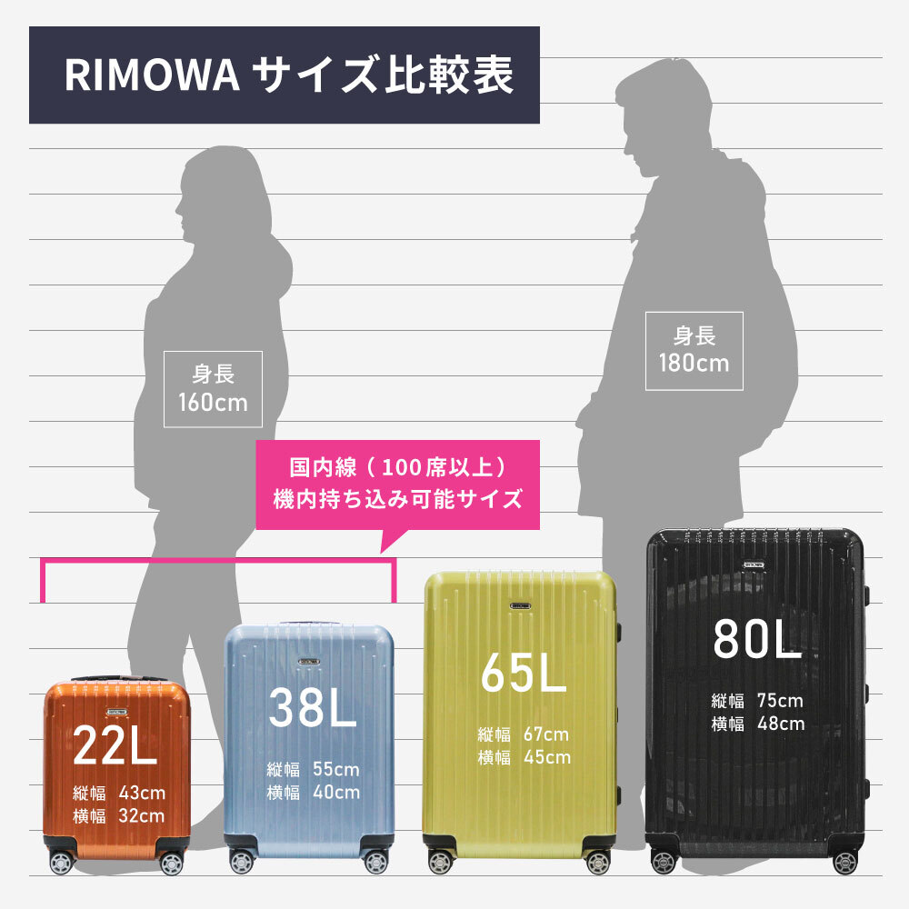 リモワ RIMOWA SALSA DELUXE スーツケース 94L キャリーバッグ