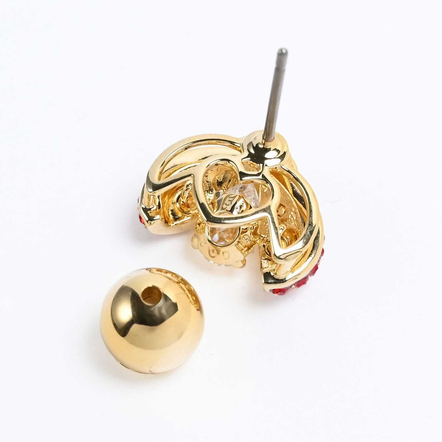 スワロフスキー SWAROVSKI ピアス Idyllia スタッド&フープピアス