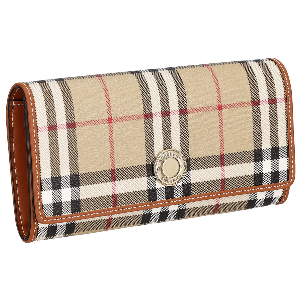 バーバリー BURBERRY 財布 長財布 フラップ式長財布 かぶせ 小銭入れ