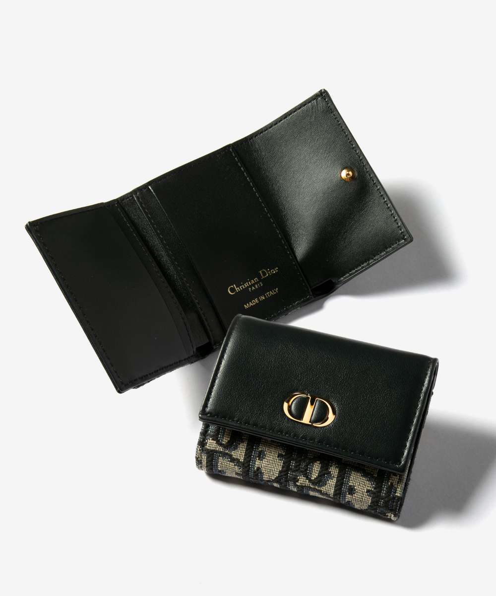 Dior ディオール 30 Montaigne Veronia ウォレット S2358UNKO 三つ折り