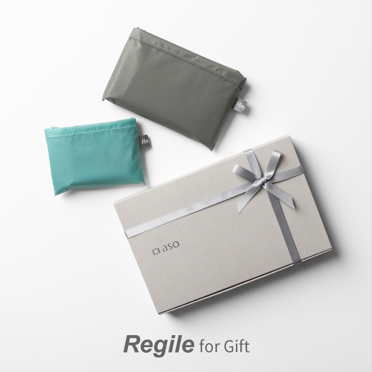 エコバッグ2枚セットギフト Regile ギフト ホワイトデー セット メンズ
