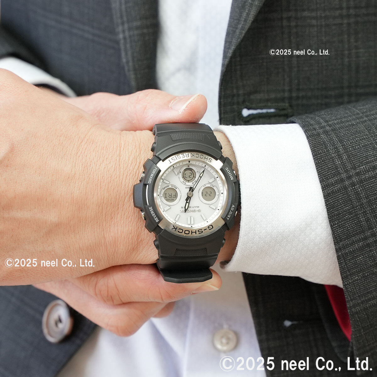 G-SHOCK 電波 ソーラー 電波時計 ブラック 腕時計 メンズ アナデジ