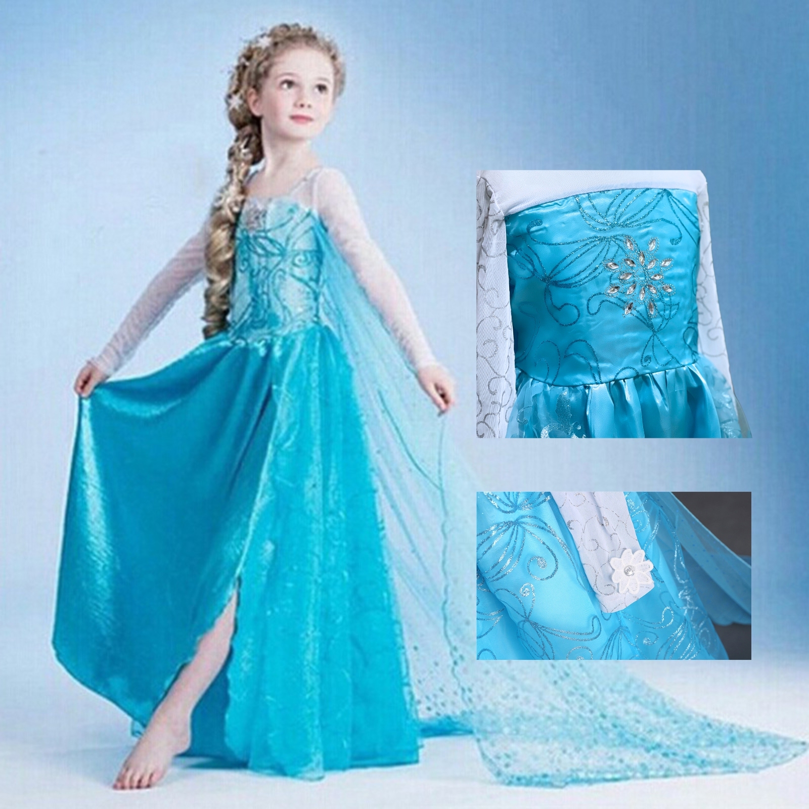 エルサ ドレス 豪華5点セット 女の子 子供 アナ雪 プリンセス