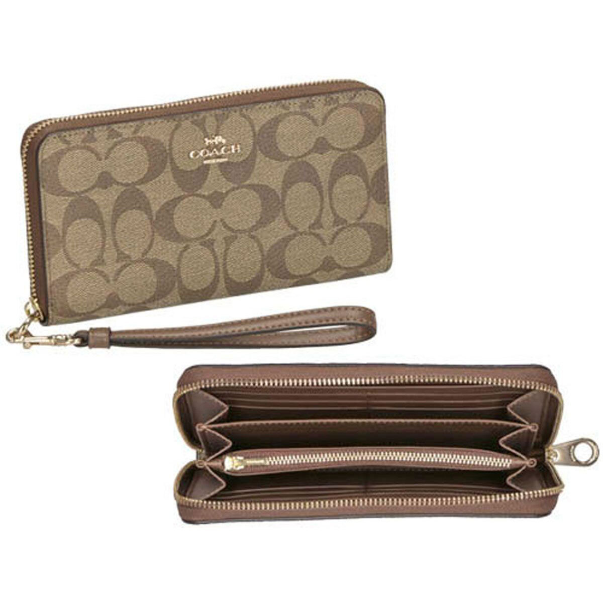 コーチファクトリー COACH FACTORY 長財布 C4452 IME74 ストラップ付