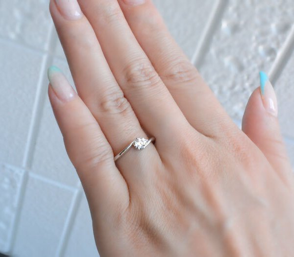 結婚指輪 婚約指輪 ダイヤモンド リング レディース 指輪 一粒 ダイヤ