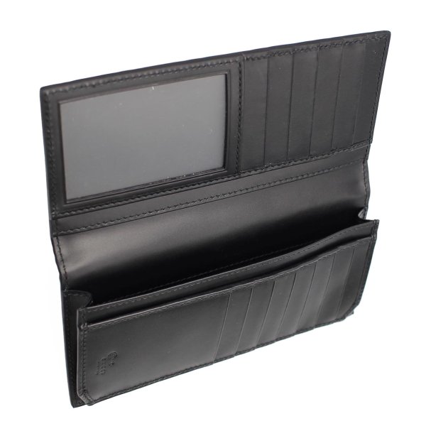 グッチ GUCCI 長財布 779828 CWC1N 1000 ブラック グッチシマ GG