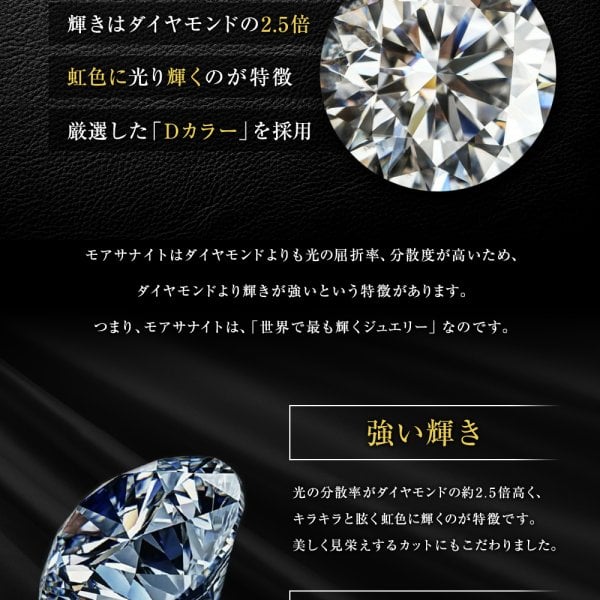 ピンク モアサナイト リング 1ct 一粒 レディース ピンク