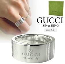 グッチ GUCCI ブランデッド G リング シルバー 032660 09840 8106