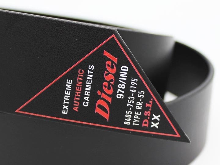 ディーゼル DIESEL ベルト X08495-PR250 ブラック レザー B-LOGO BELT