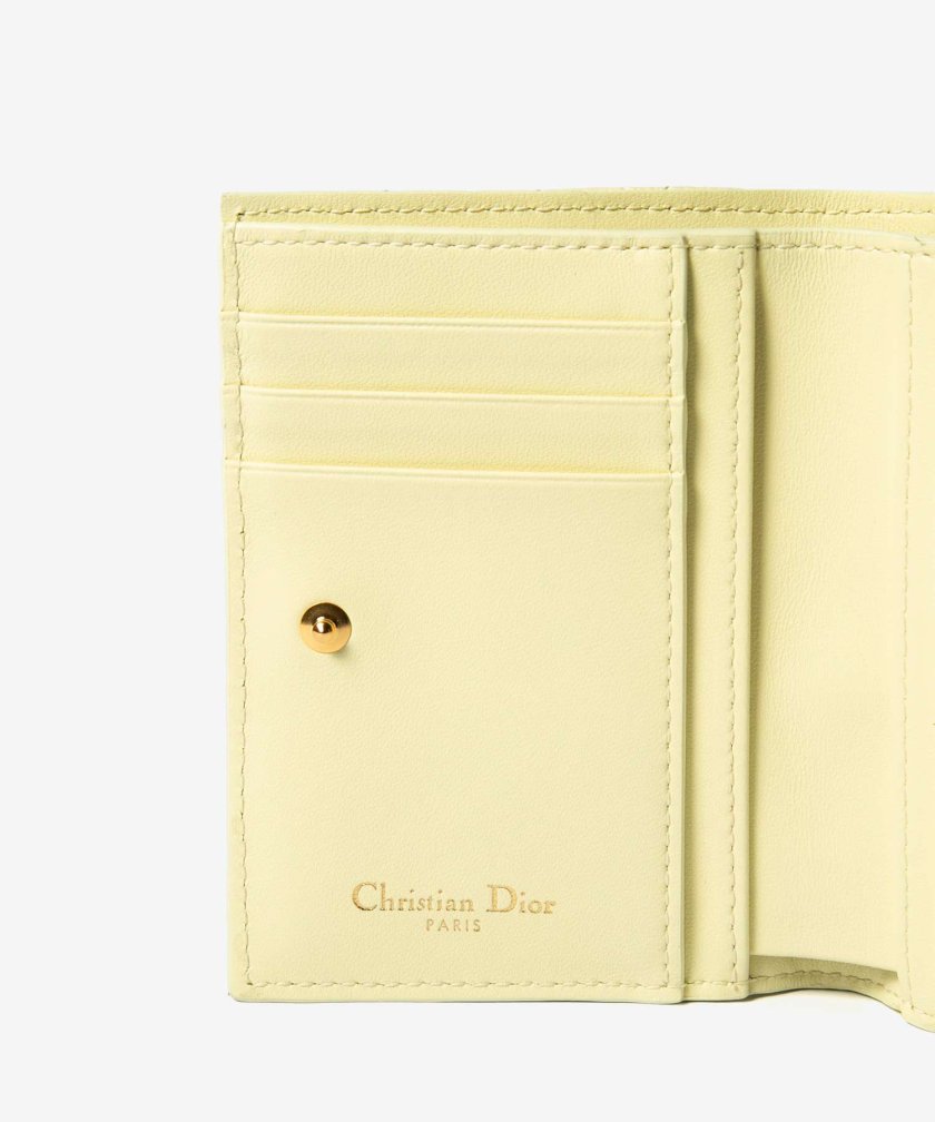 Dior ディオール Dior Caro Dahlia ウォレット S5173UWHC 二つ折り財布