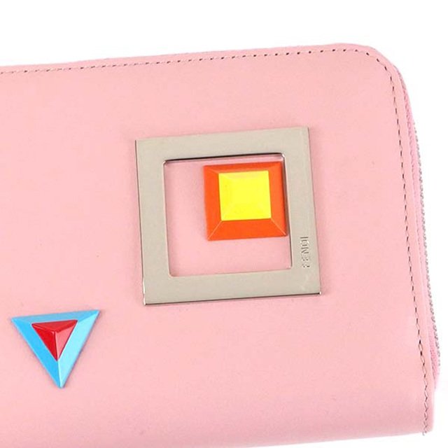 フェンディ FENDI モンスター バッグバグズ ラウンドファスナー 長財布
