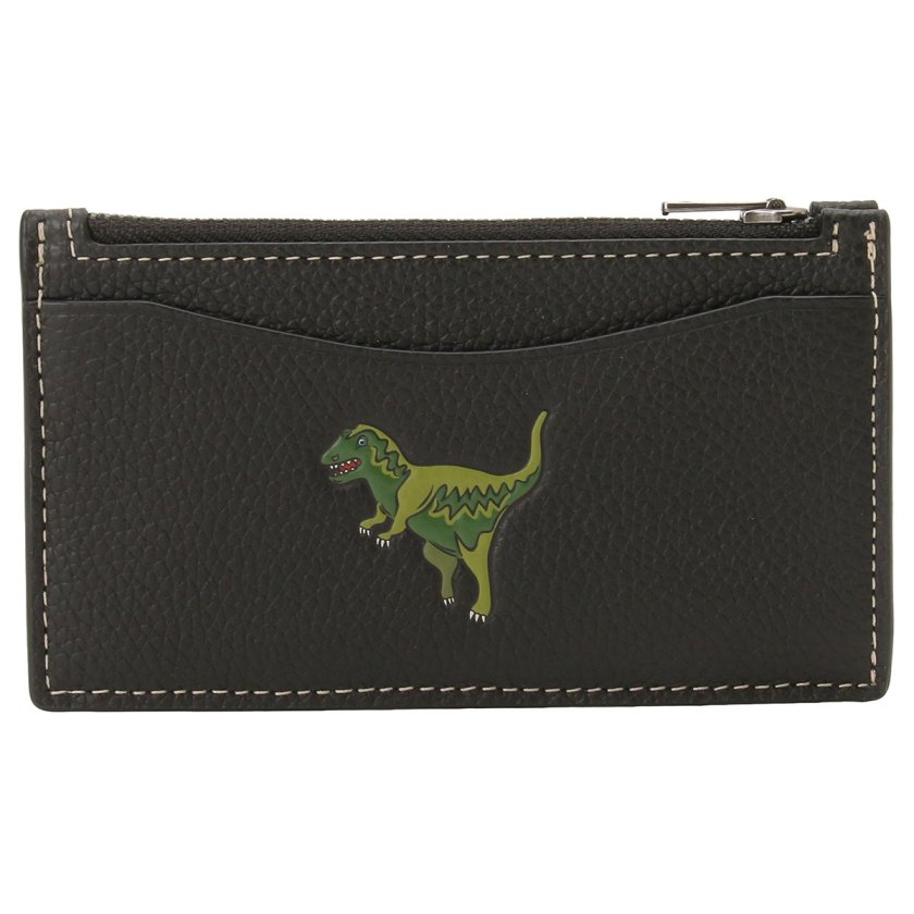 コーチ COACH レキシー 恐竜 ジップ カードケース コインケース