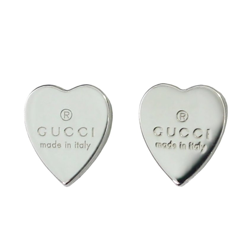 GUCCI グッチ ピアス ハート レディース 母の日 シルバー925 両耳