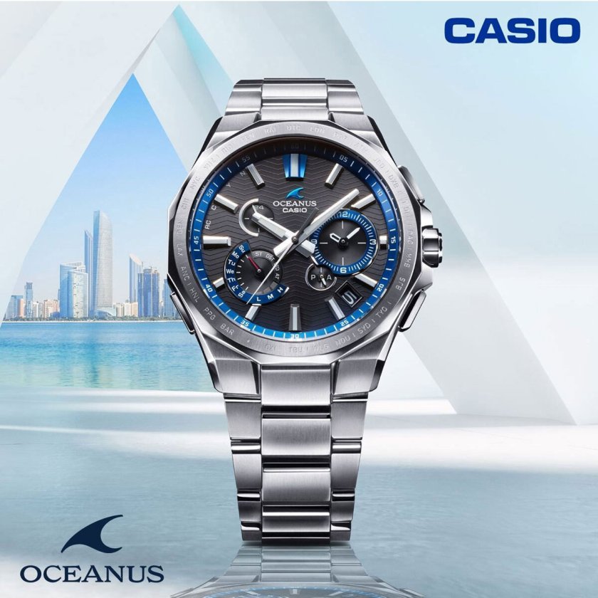 カシオ オシアナス 電波 ソーラー 腕時計 メンズ タフソーラー CASIO