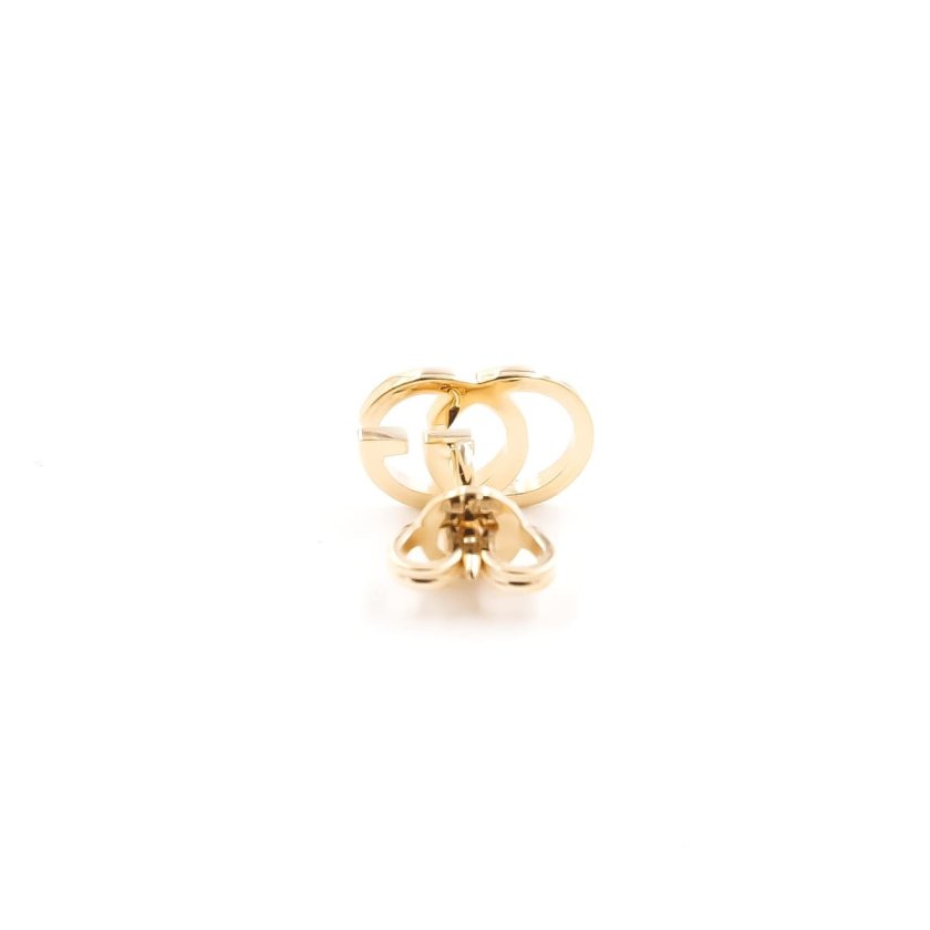 グッチ ピアス メンズ 18k 金 GUCCI レディース インターロッキング G
