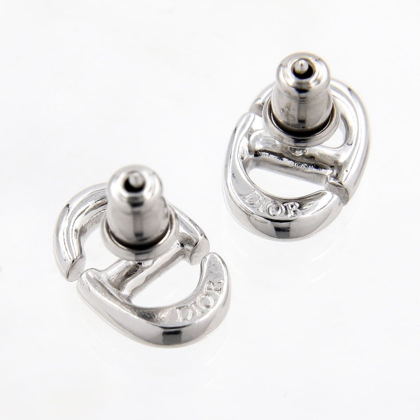 ディオール ピアス レディース DIOR ピアス CD NAVY スタッドピアス