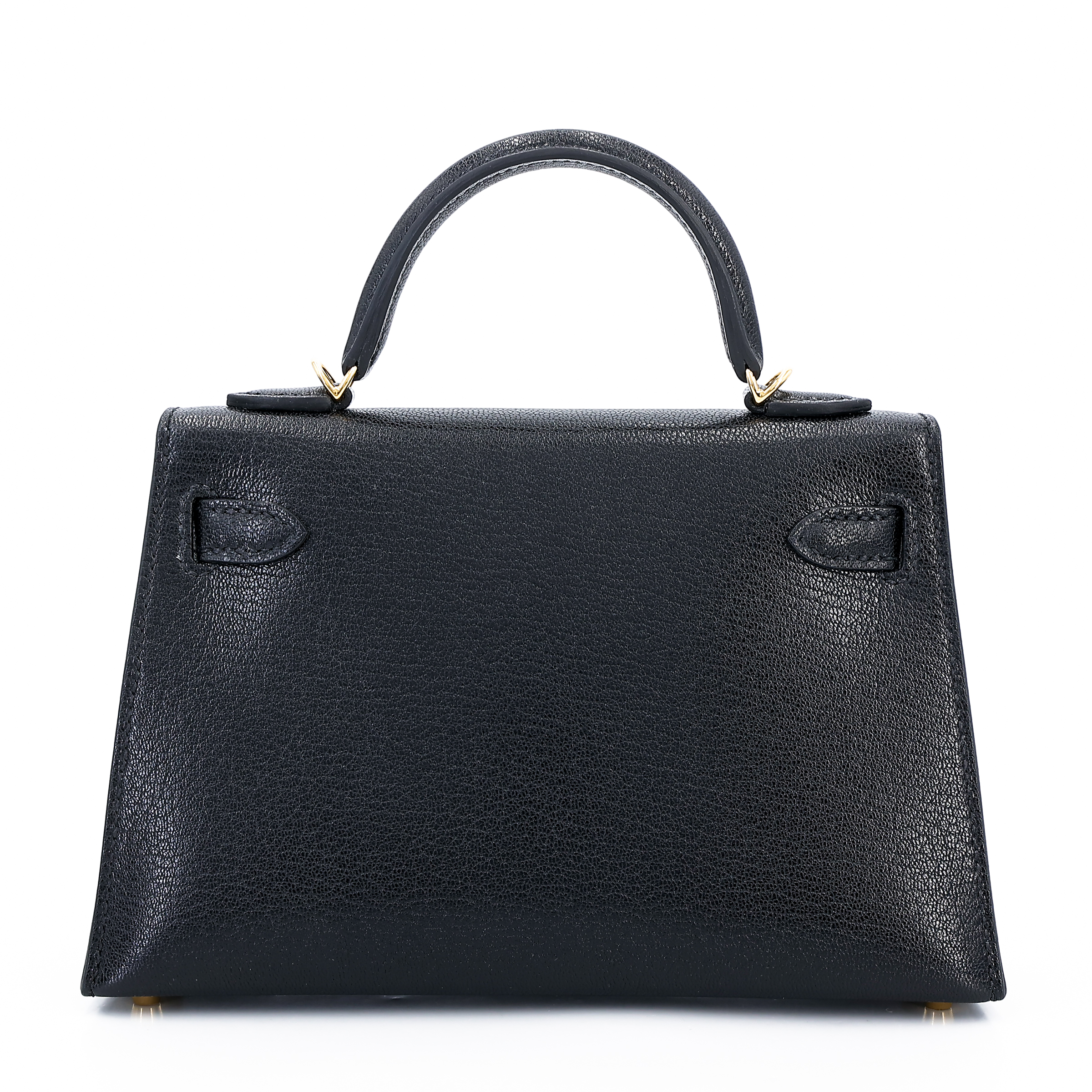 ランク N 新品 HERMÈS エルメス ミニケリー2 ブラック (89) シェーブル