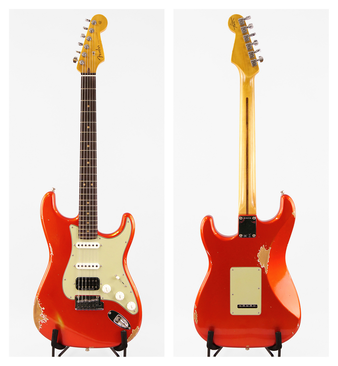 Fender Custom Shop Custom Deluxe Stratocaster HSS HB S-1 Relic