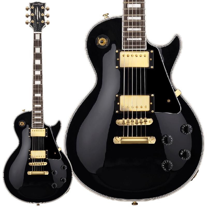 GrassRoots G-LP-CTM -Black- 【エボニー指板】【即納可能】（新品