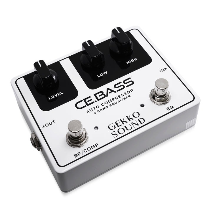GEKKO SOUND CE.BASS《ベース用コンプレッサー、イコライザー》【Web