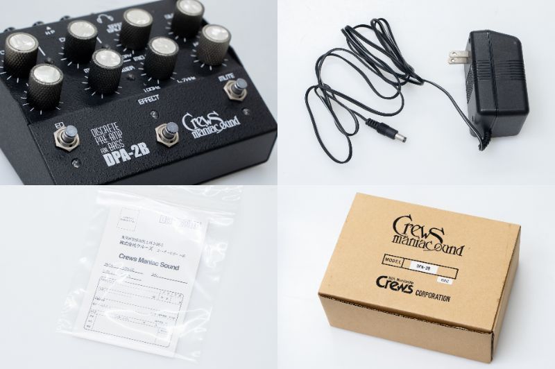 Crews Maniac Sound DPA-2B Discrete Pre Amp for Bass【GIB横浜
