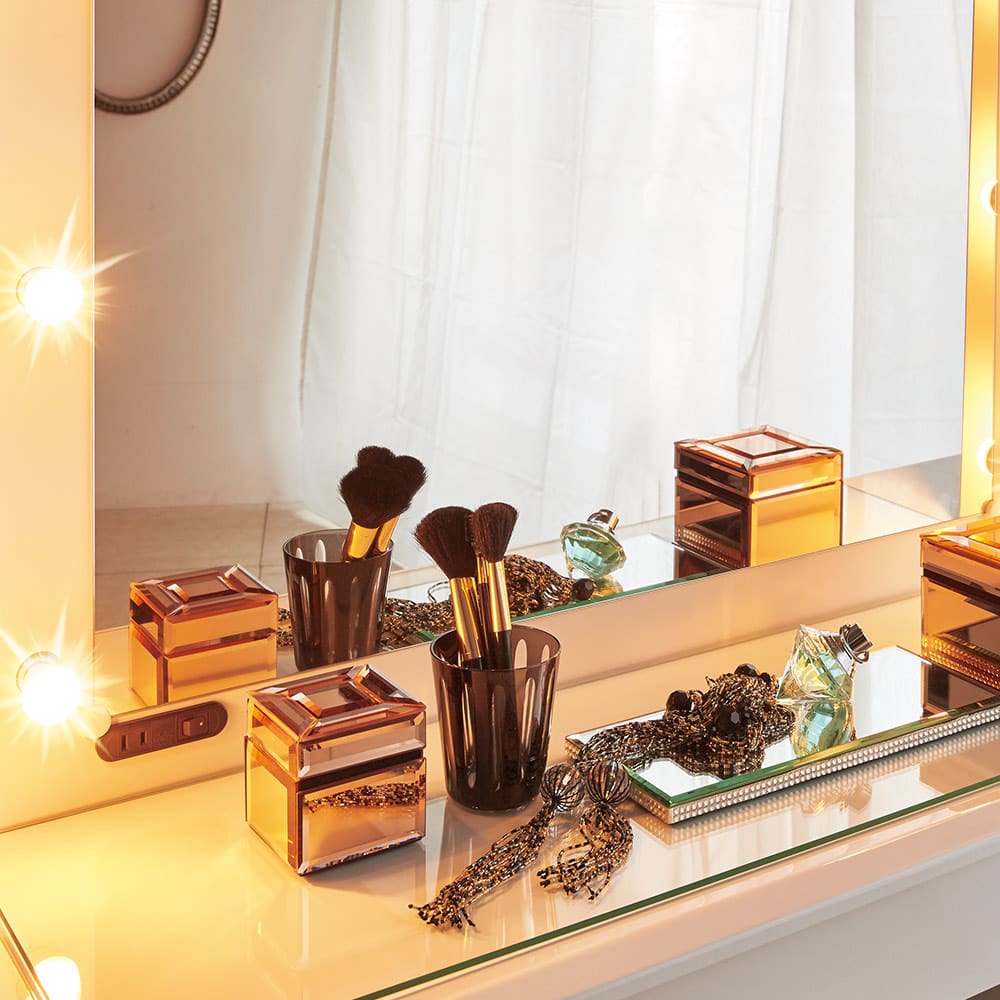 LEDライト付き 楽屋ドレッサーシリーズ ドレッサー 幅99cm 通販 - ディノス