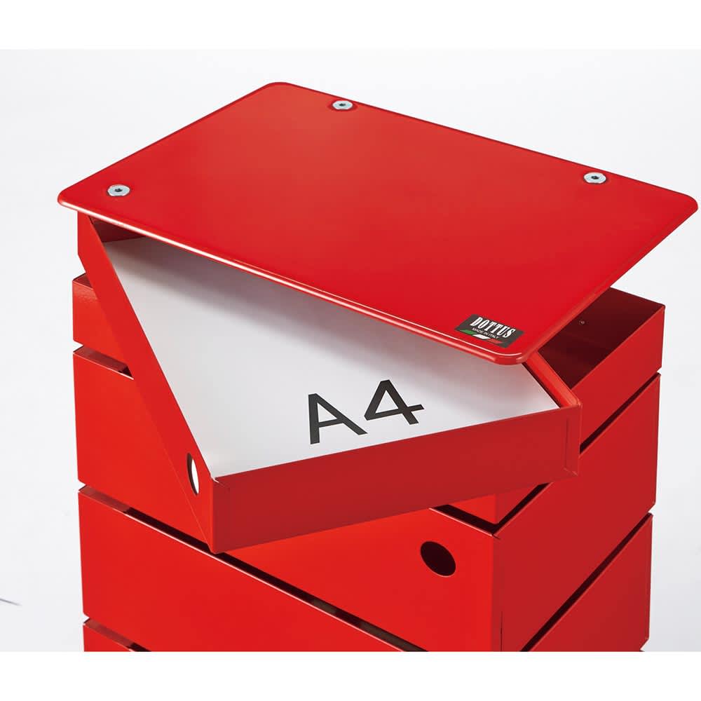 DOTTUS/ドッタス ファイルラック 3段＋2段 通販 - ディノス