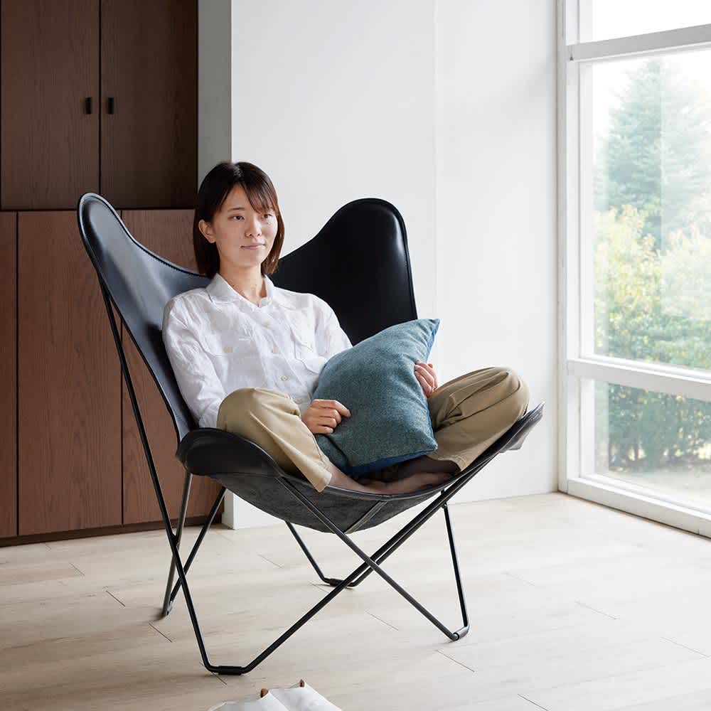 BKFチェア マリポサ ブラック 通販 - ディノス