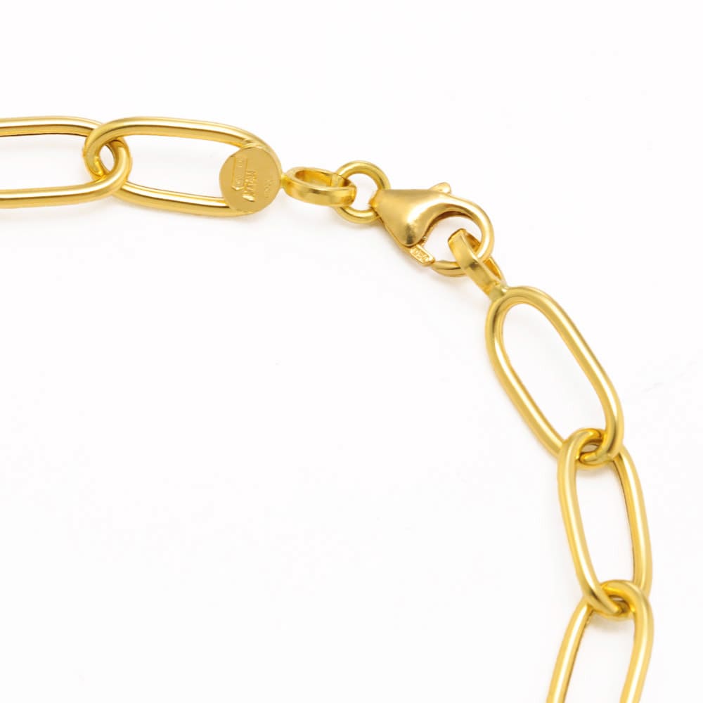 UNOAERRE/ウノアエレコラボ K18 クリップ ブレスレット（19cm） 通販