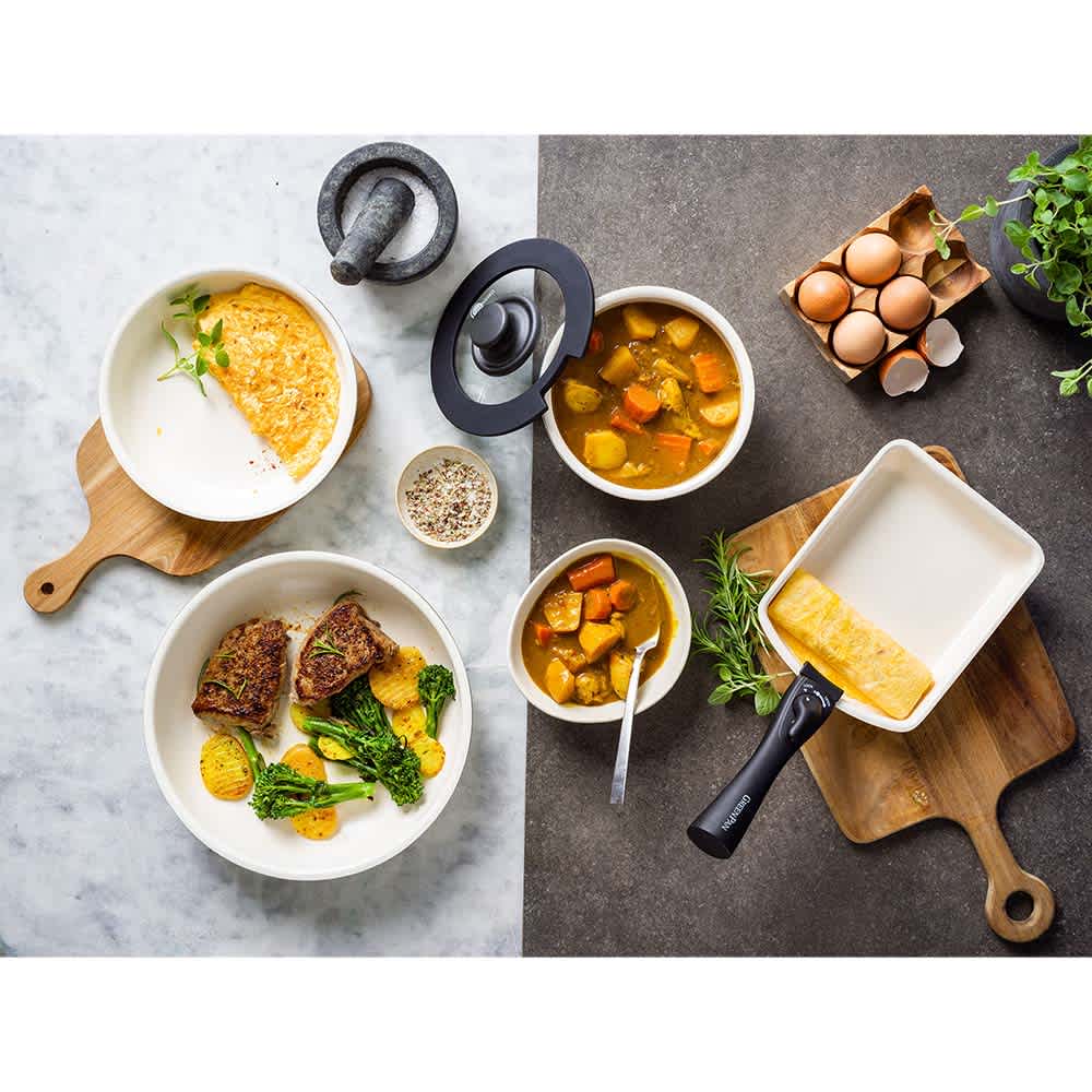 GREEN PAN/グリーンパン クリックシェフ 5点セット 通販 - ディノス