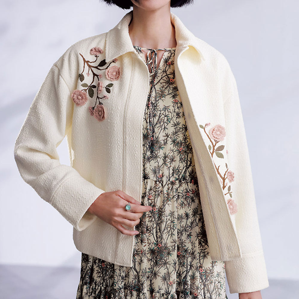 ツイードジャケット 40代50代60代からのレディース 通販 - ディノス