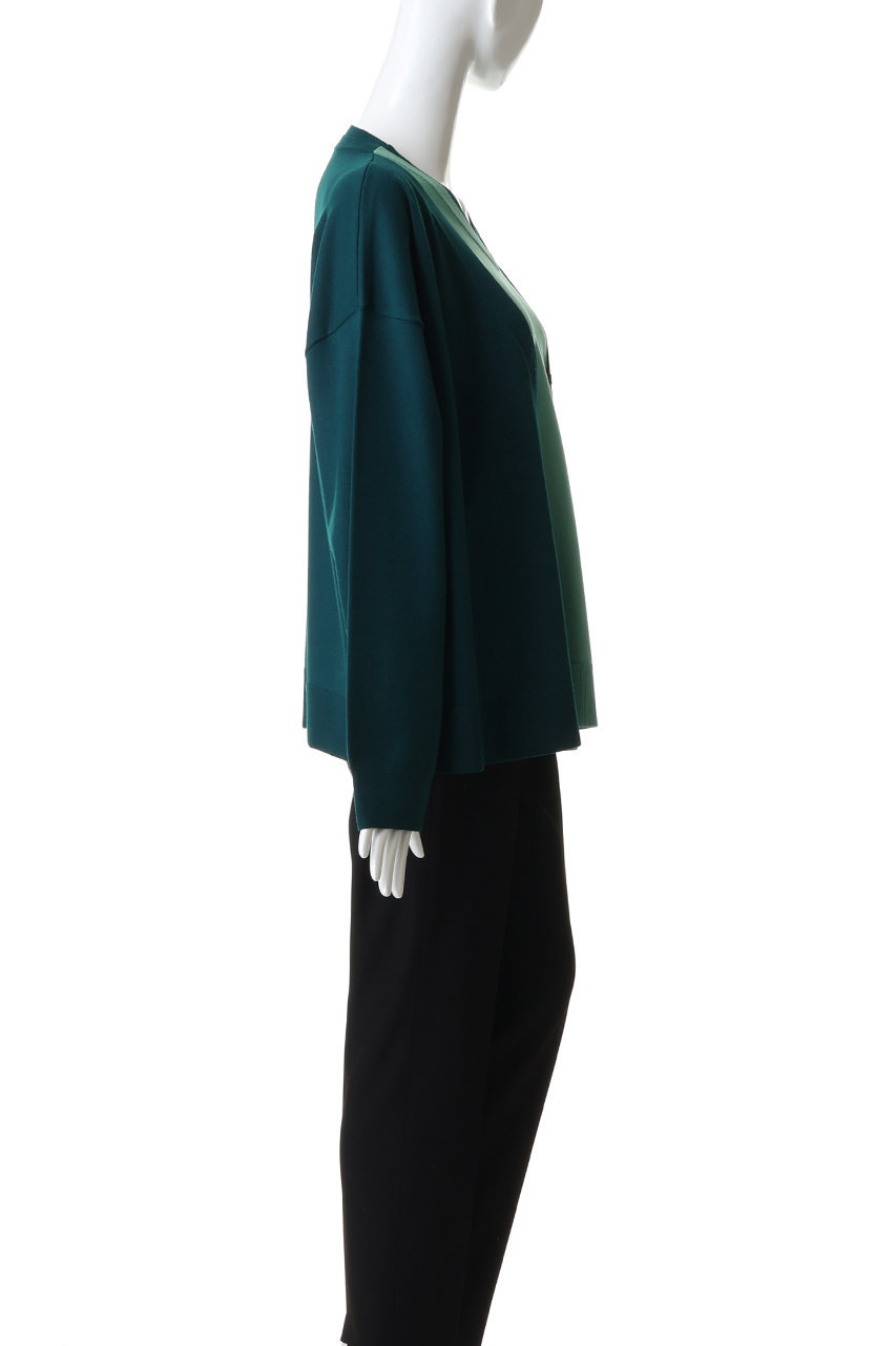 ENFOLD(エンフォルド)｜CLASSIC LAYERED PULLOVER/ライトブルー の通販