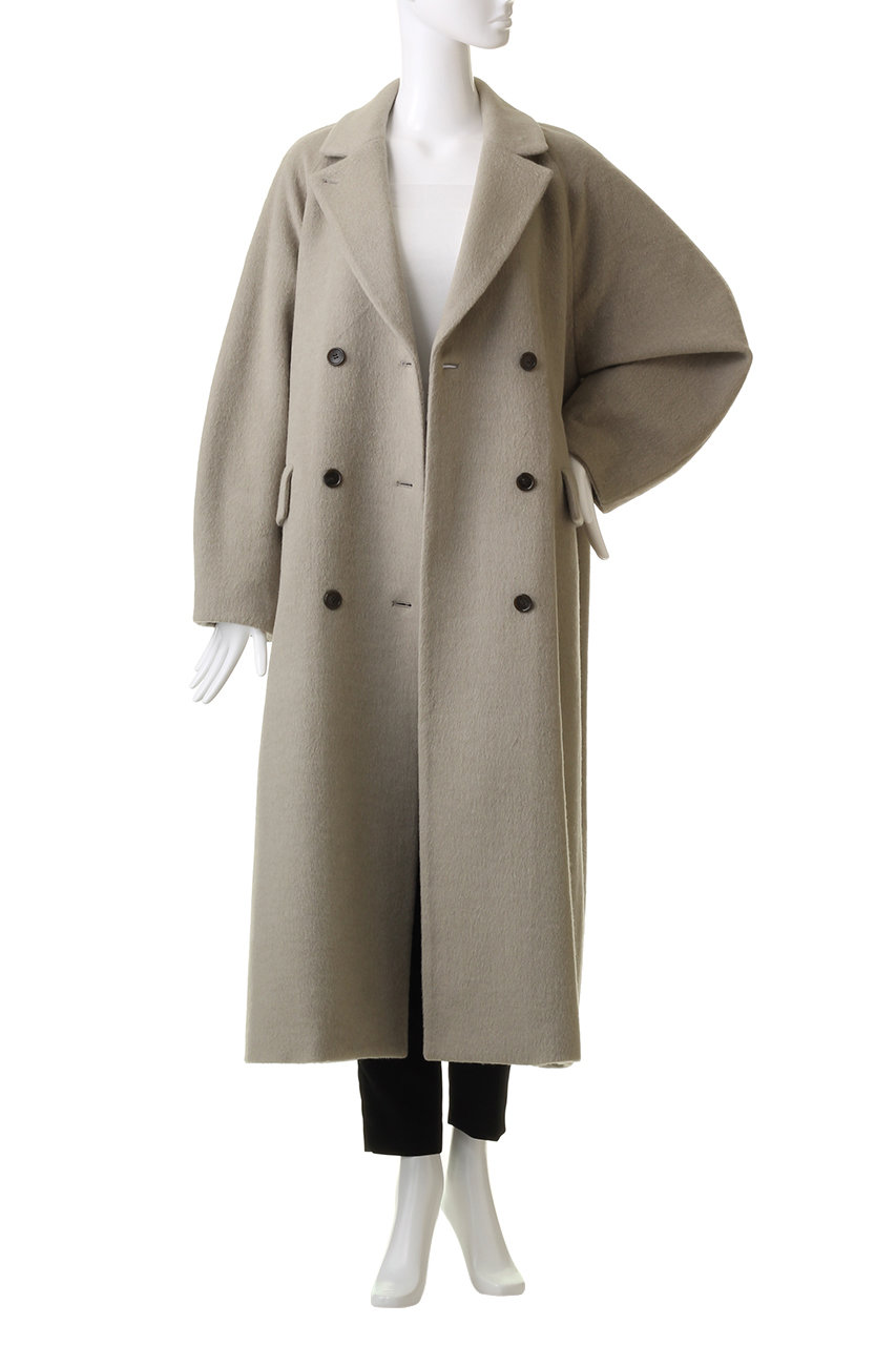 CLANE(クラネ)｜DOUBLE WOOL LONG COAT/コート/MINT の通販｜ELLESHOP