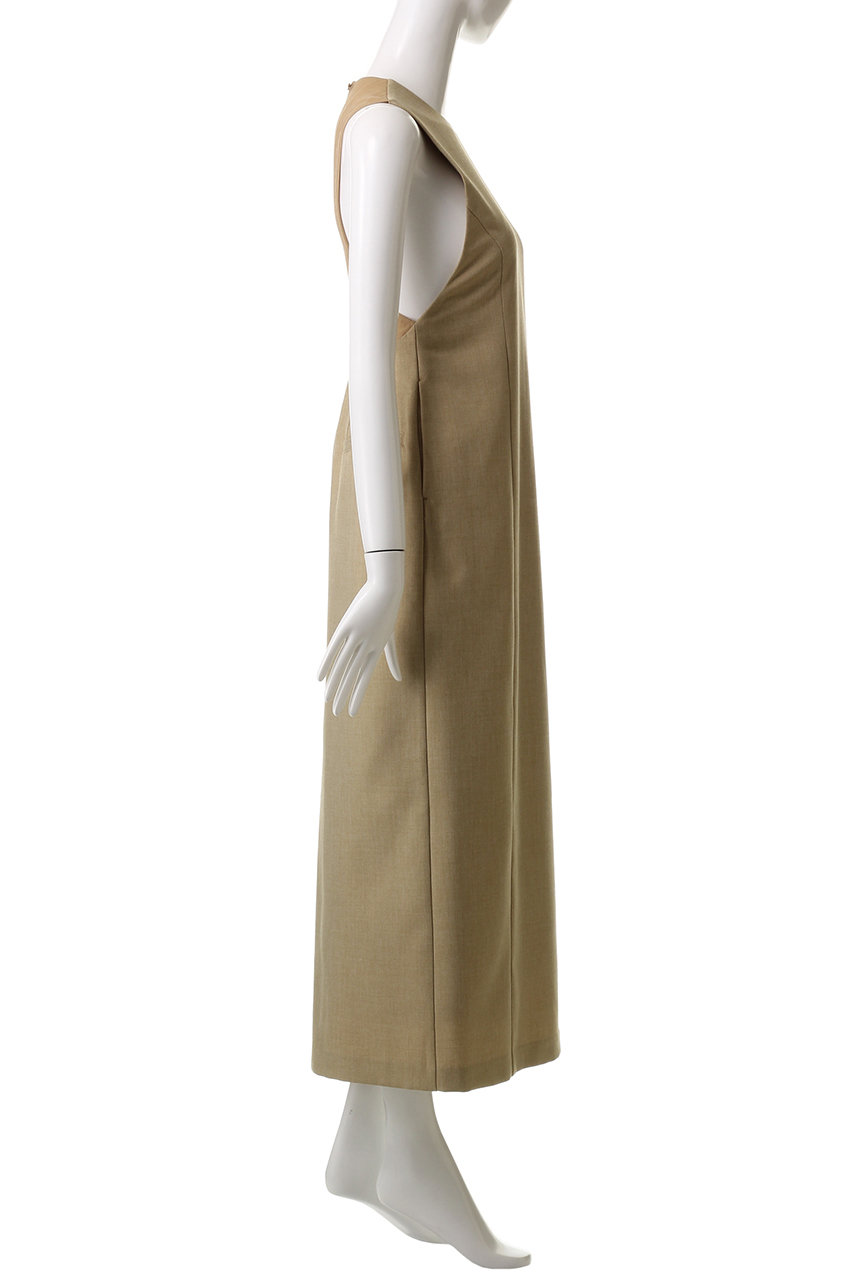 CLANE(クラネ)｜BACK SHEER MAXI ONEPIECE/ワンピース/BEIGE の通販